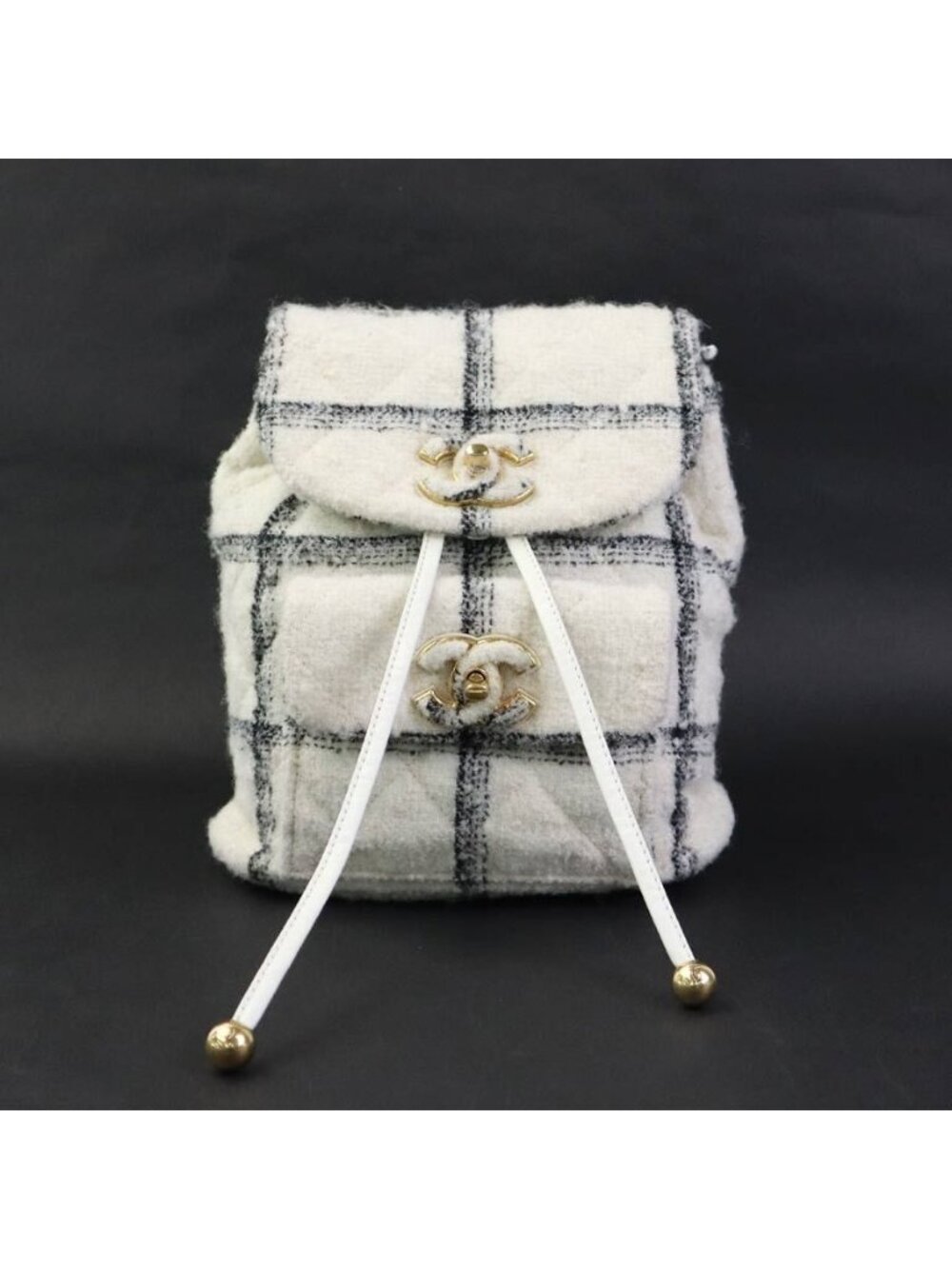 Chanel Backpack White